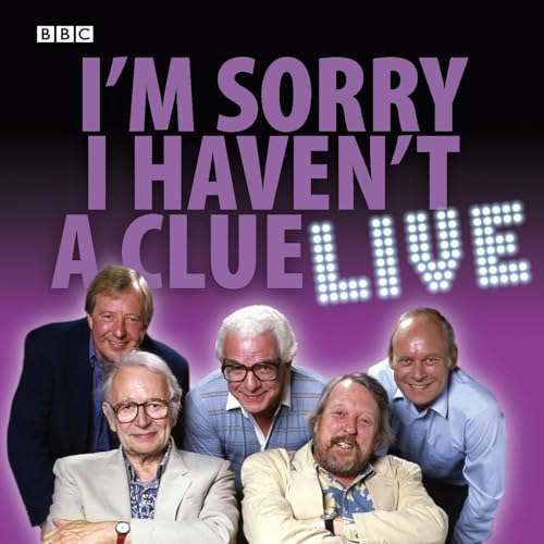 I'm Sorry I Haven't A Clue: Live cover art