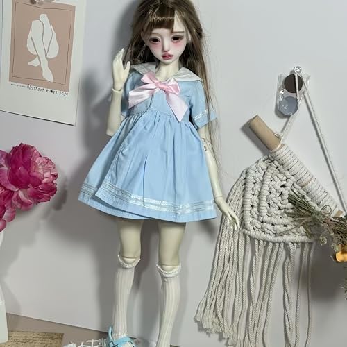 Vêtements de poupée faits main bleu élégant pour SD 1/4 BJD - 2