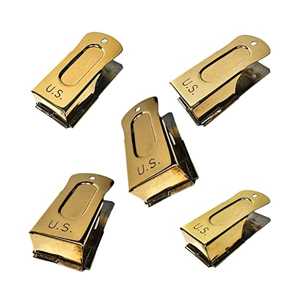 Mythrojan Brass and Steel Pet Training Clicker Puppy Dog Training Cricket Clicker U.S. Engraved WII Military Gear Metal Clicker in Set of 5 Pcs Mythrojan Brass and Steel Pet Training Clicker Puppy Dog Training Cricket Clicker U.S. Engraved WII Military Gear Metal Clicker in Set of 5 Pcs