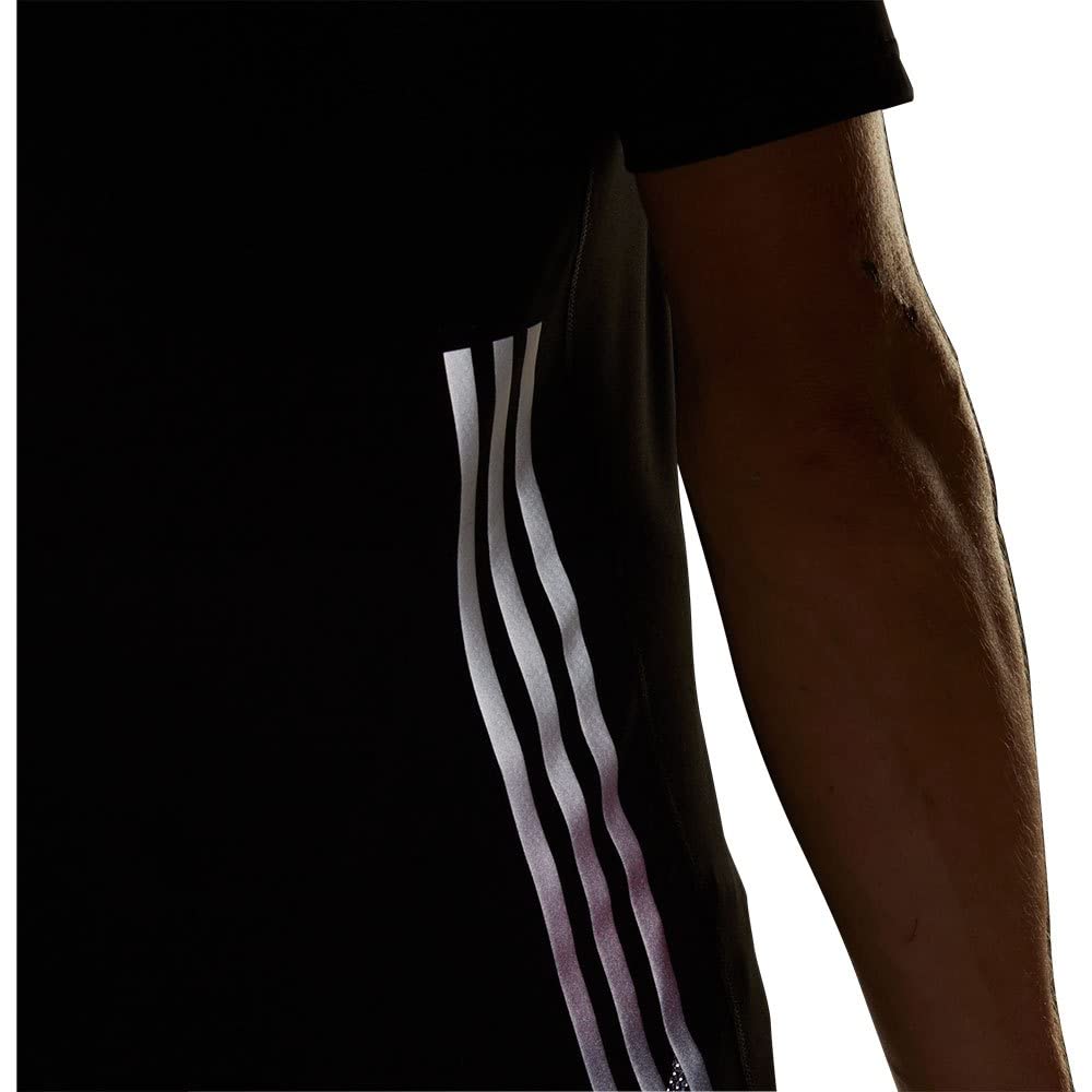 adidas Herren Run Icons 3s T T-Shirt (Short Sleeve)