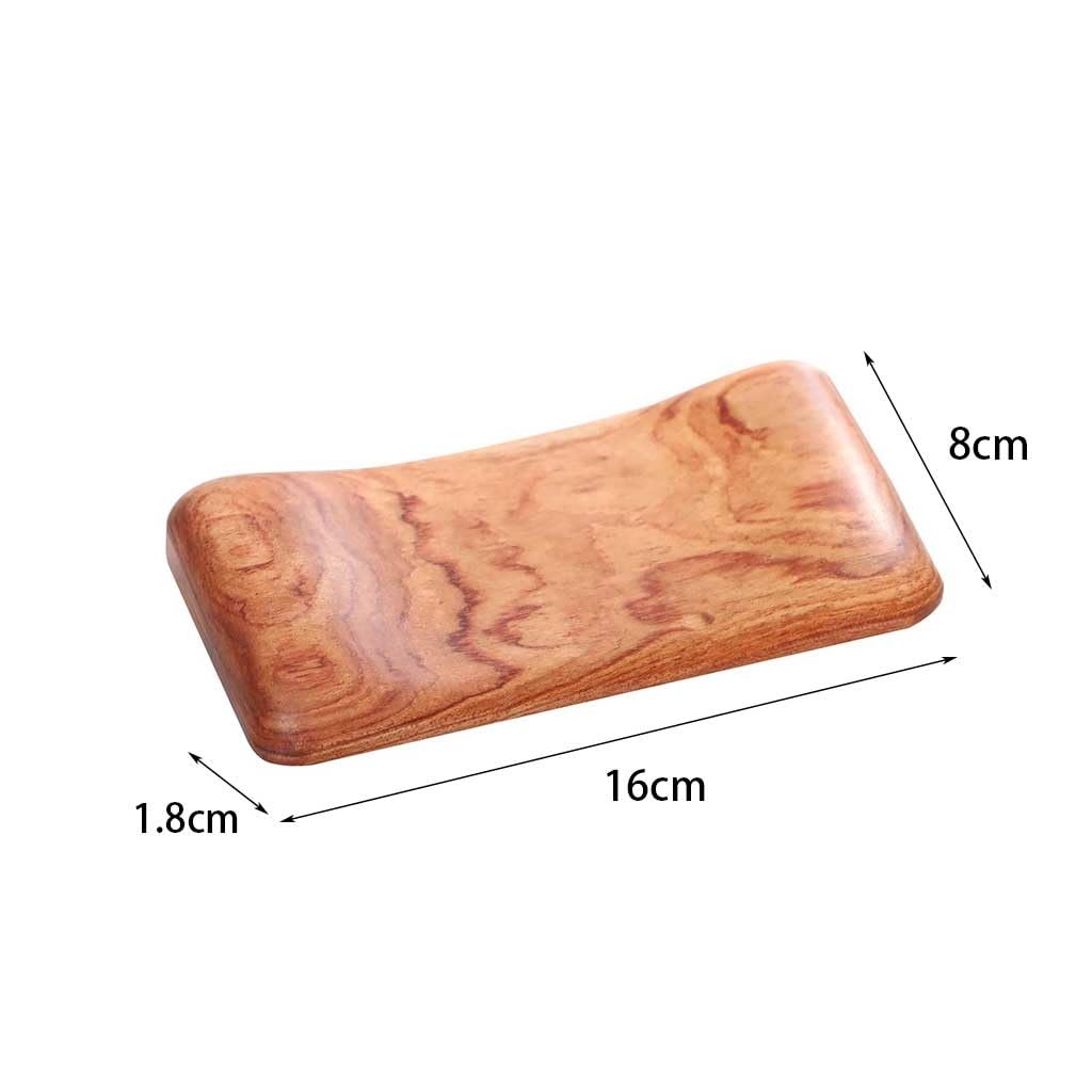 Wrist Rest Holz-Maus-Handgelenkauflage, Handgelenkauflage, Handauflage, Bürospiel-Handgelenkauflage, geeignet for Büro, Laptop, Computer und Spiel, bequemes Tippen Handballenauflage(D)