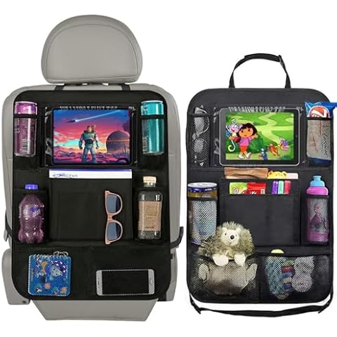 JJYHEHOT Car Seat Organiser with Tablet Holder Cover