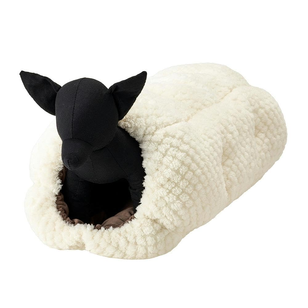 Amazon.co.jp: カインズ(CAINZ) もこもこトンネル アイボリー : ペット用品