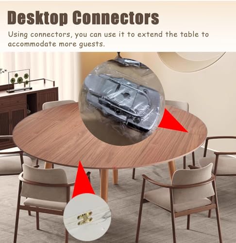 Table ronde pliante et rallonge de table de banquet pliable - 5