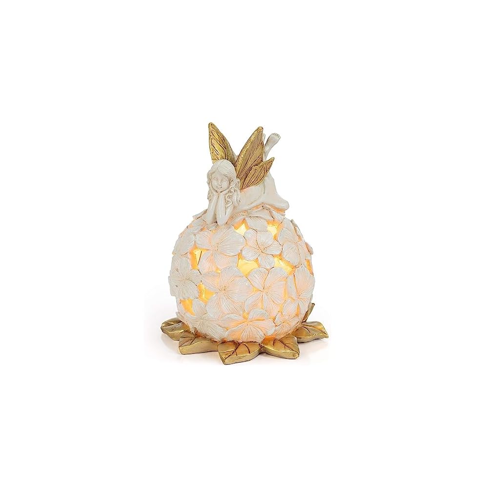 vp home enchanted floral fairy solar powered led outdoor decor garden light great addition for your garden, solar powered light garden, decorations gifts for outside patio lawn