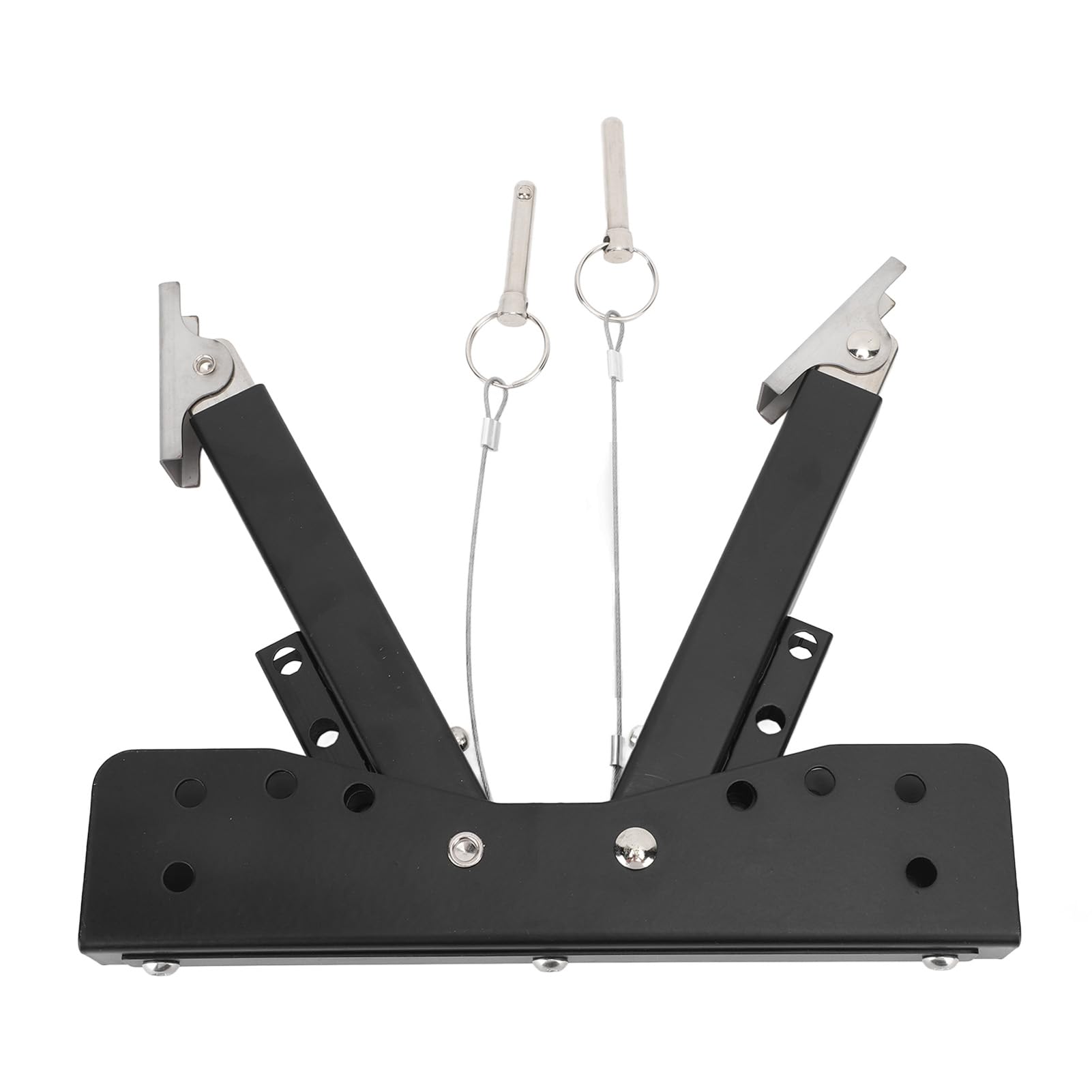 Estabilizador de escalones para RV, resistente, plegable, de acero, estabilizador de altura ajustable para caravana, camping, viajes, uso al aire libre