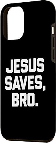 Miniatura 2 de iPhone 13 Pro Max Jesus Saves, Bro Shirt Funny Iglesia Católica Cristiana Jesús Caso