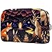 Makeup Bag Organizer Kleine Cosmetic Bags for Women Travel Kulturbeutel Makeup Case Geldbörse Handtasche Liebe bleibt EIN Rätsel
