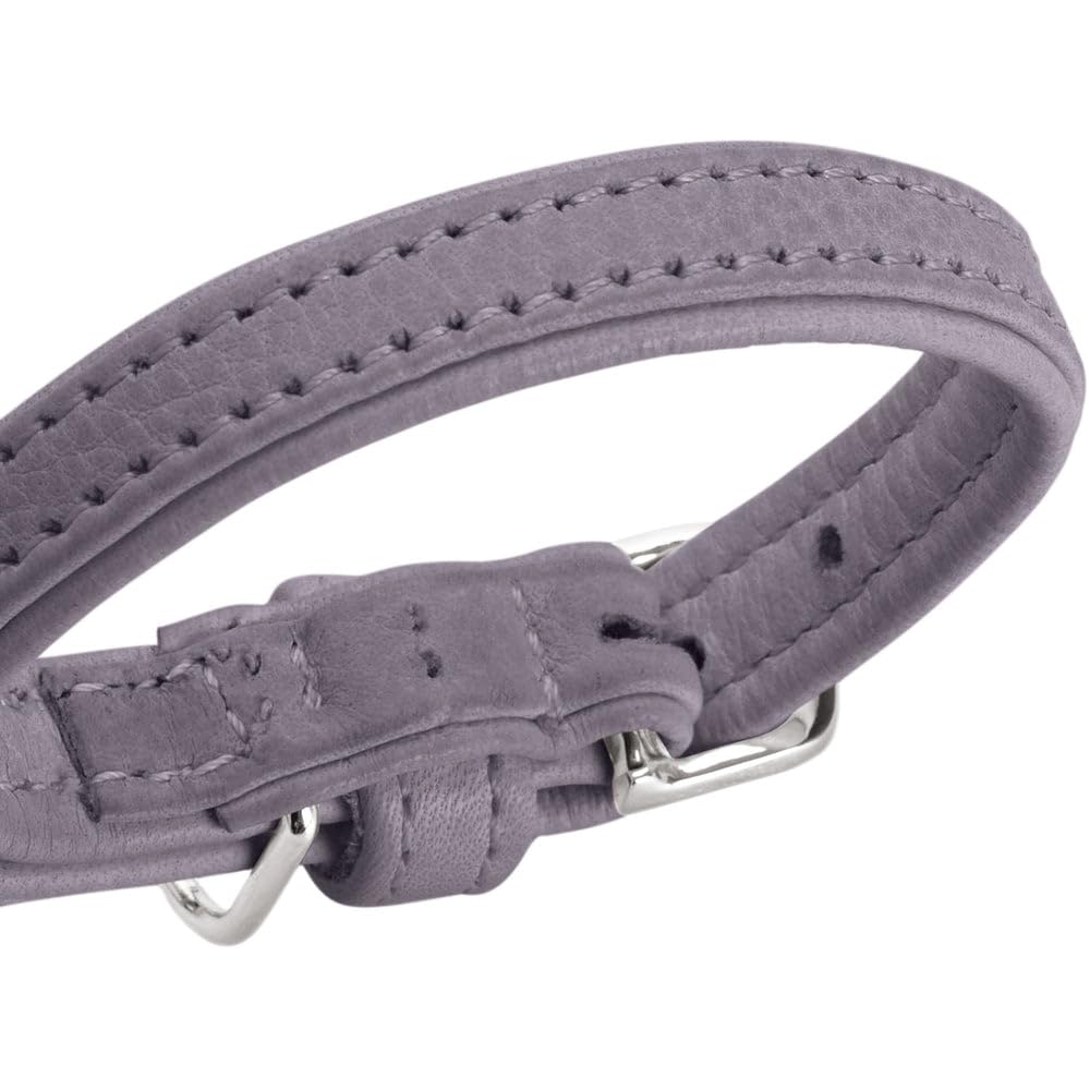HUNTER Hondenhalsband SOHO Mini, Kleur: Lila Grijs, Rundleer, Zacht En Soepel Voor De Huid Licht Kleine Honden Puppy S Made In Germany Maat 24 1990175396 HUNTER Hondenhalsband SOHO Mini, Kleur: Lila Grijs, Rundleer, Zacht En Soepel Voor De Huid Licht Kleine Honden Puppy S Made In Germany Maat 24 1990175396