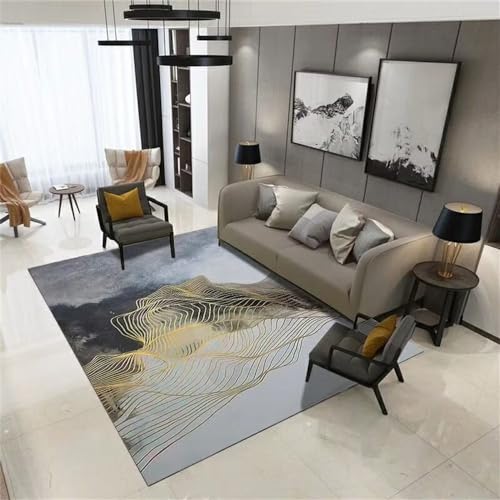 Kunsen alfombras Online Baratas Lavable con Agua Moderna Alfombra Grande y Barata Multicolor Alfombra Pastoral alfombras...