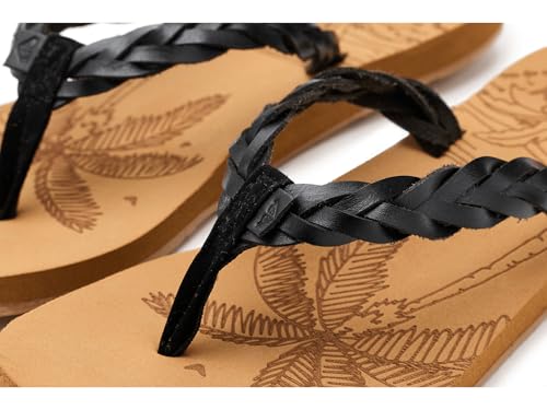Image of Roxy Women's Feel Breezie Braided Flip Flop Sandal