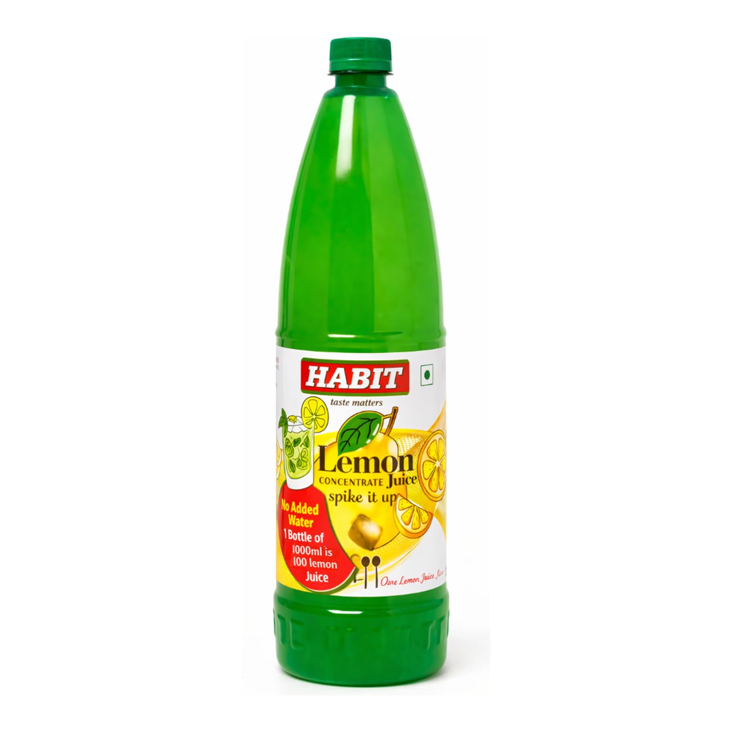 HABIT Lemon Juice Concentrate - 1L x Pack of 1 | Squeezed from Juicy Lemons | Ideal for Salad Dressings, Marinades, Vinaigrettes & Mocktails-image-24