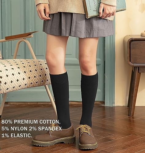 Warm Knee High Socks for Women-Thermal Cotton Cushioned Socks For Hiking,Work,Skiing,Gifts4