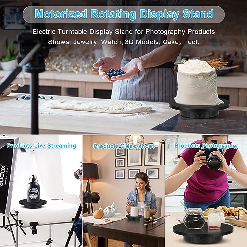 Remote Motorized Rotating Display Stand, Electric Rotating