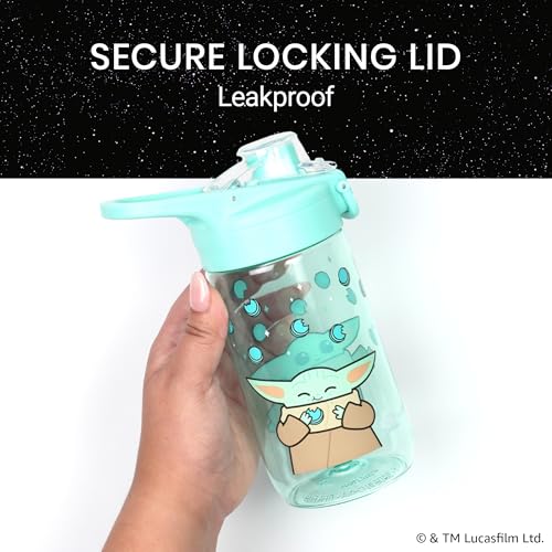 Image of Yoobi x Star Wars Grogu Bento Box, Ice Pack & Water Bottle Set, BPA Free | 3-Compartment Bento Box, Includes Water Bottle, Licensed Star Wars Design, BPA & PVC Free, Dishwasher & Microwave Safe