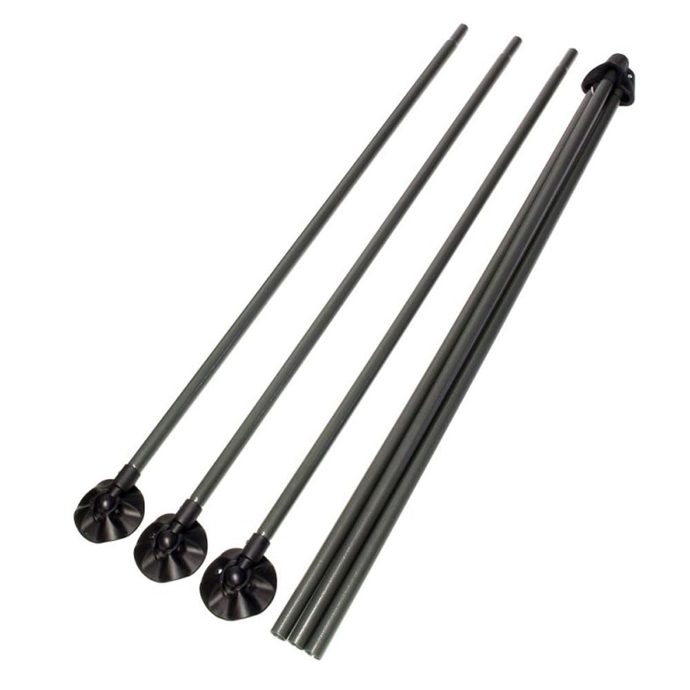 G8DS Wiegeständer Dreibein/Tripod aus Stahl | Stabiler Waagenständer für Fischwaage & Wiegeschlinge | 195 cm Höhe | Inkl. Transporttasche & Haken | Angelzubehör für Karpfenangler