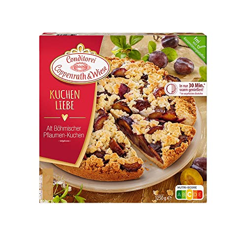 Pflaumenkuchen Alt Böhmischer Conditorei Coppenrath & Wiese, 1250 Gramm, tiefgefroren