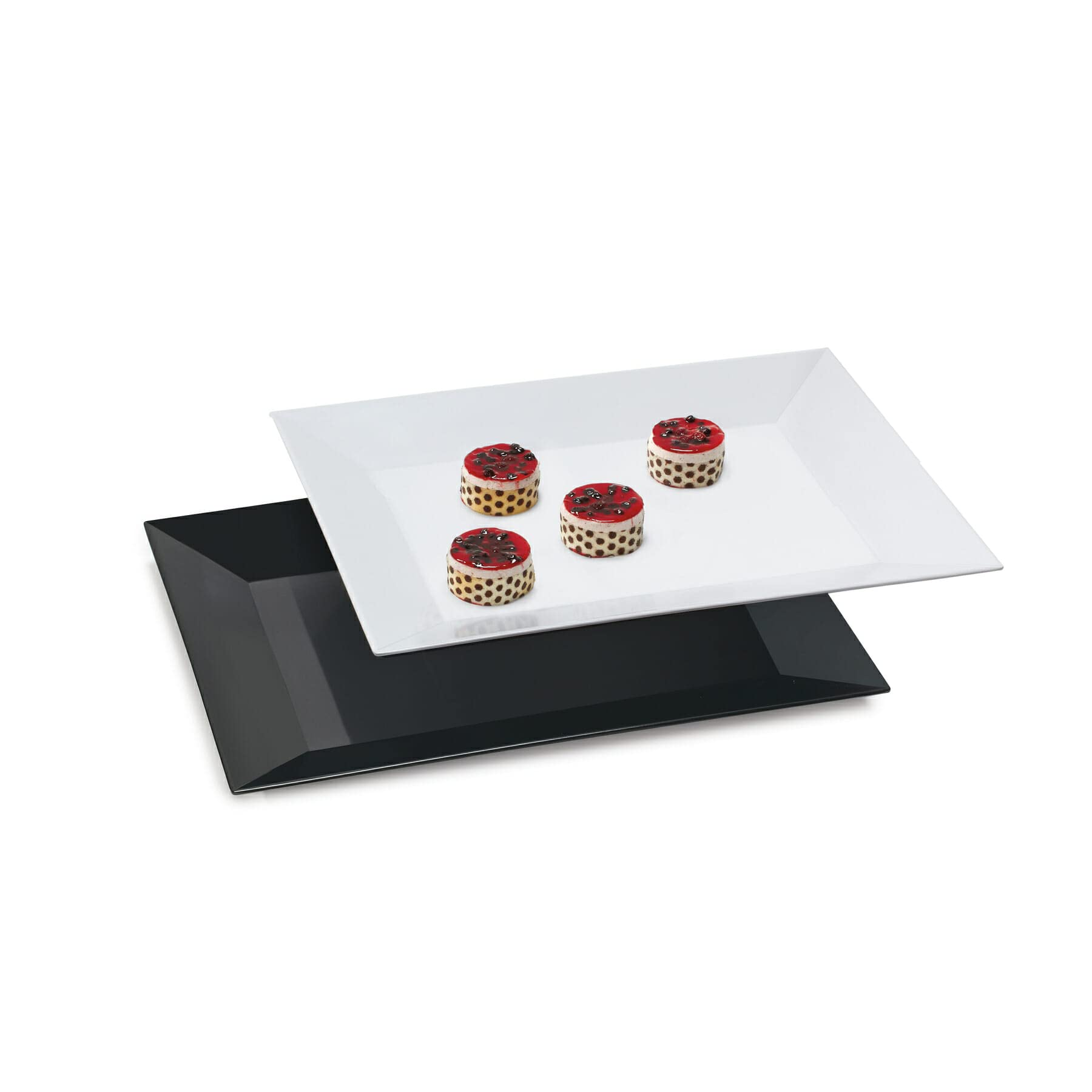 G.E.T. 24" x 18" Black Melamine Serving Tray by GET – 24" x 18", Melamine, Black, Model ML-99-BK