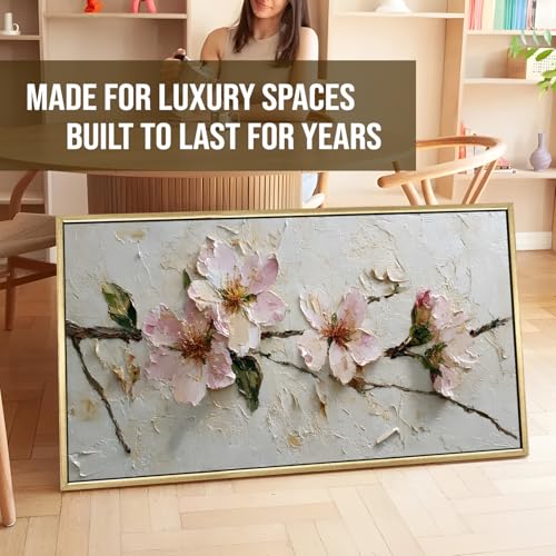 Image of PAPER PLANE DESIGN Big Size Wall Painting for Living Room Floral 2x4 Ft (B)