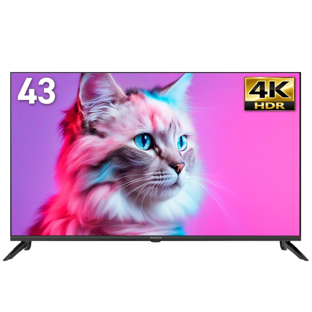 Amazon | MAXZEN テレビ 43型 Googleテレビ 43インチ グーグルテレビ