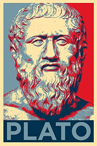 Introspective Chameleon Plato Art Print 'Hope' Photographic Poster - Unique Art Gift - Size: 12 x 8 Inches