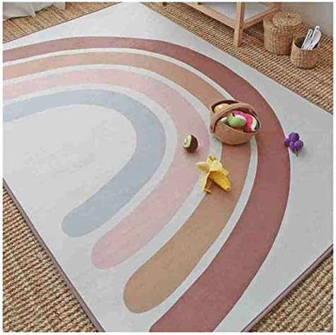 Carpet Cute Mat Baby Play Mats Kids Floor Climbing Rug Mat Children Playmat Nursery Decor Rugs for Bedroom 145 * 105cm (Color : A) 3 51XkCd5mFAL. AC