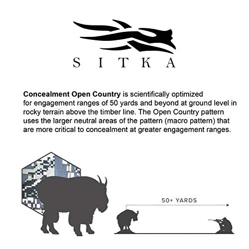 Sitka Gear Merino Core Light Weight Half-Zip Optifade Open Country X Large #TOP1