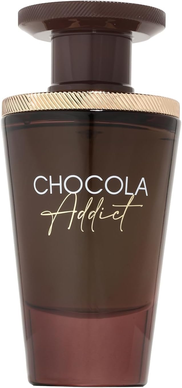 Chocola Addict Eau de Parfum, uniseks geur, 100 ml, bruine fles