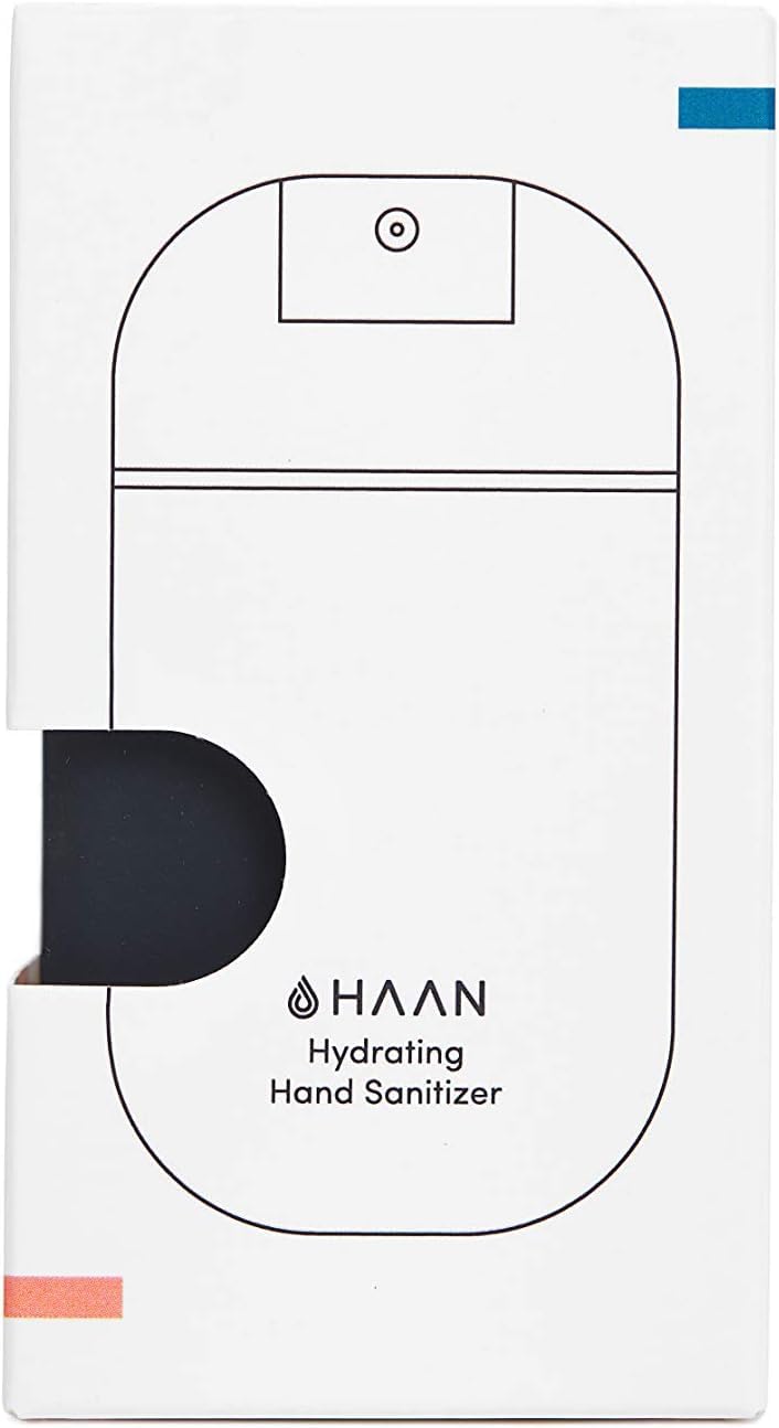 HAAN Hydroalkoholisches Spray mit Aloe Vera-Händedesinfektionsmittel Tötet 99,9% Der Dchädlichen Bakterien ab, Spendet Sofort Feuchtigkeit Desinfektionsspray 30 ml, Packung mit 5 verschiedenen Düften