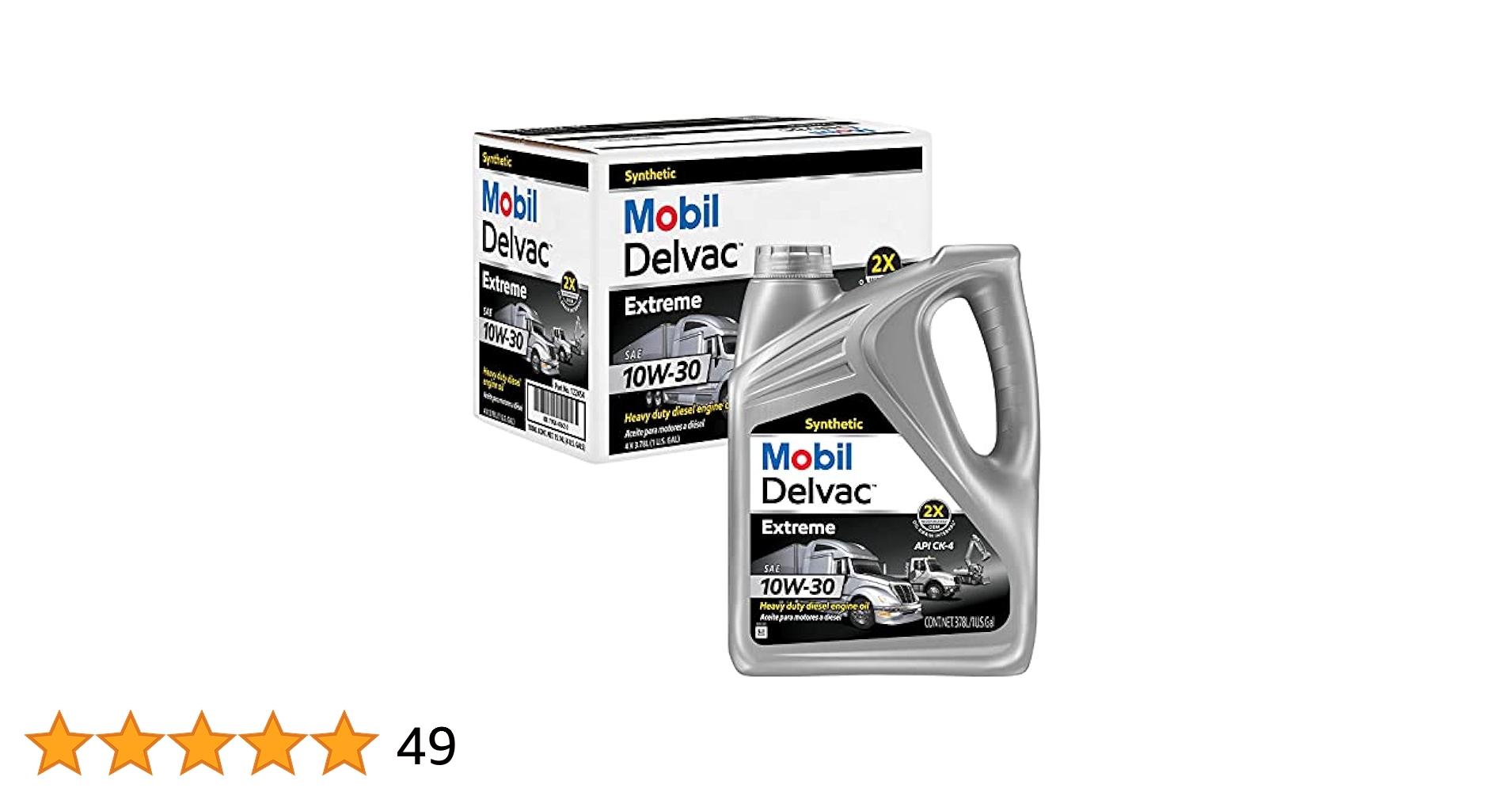 Amazon.com: Mobil Delvac Extreme 122454 Diesel Engine Oil