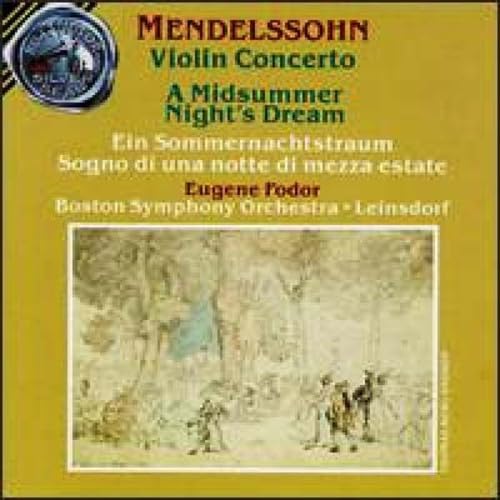 Violin Cto, [Audio CD] Mendelssohn / Leinsdorf / Boston Sym Orch