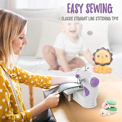 KPCB Mini Sewing Machines with Foot Pedal