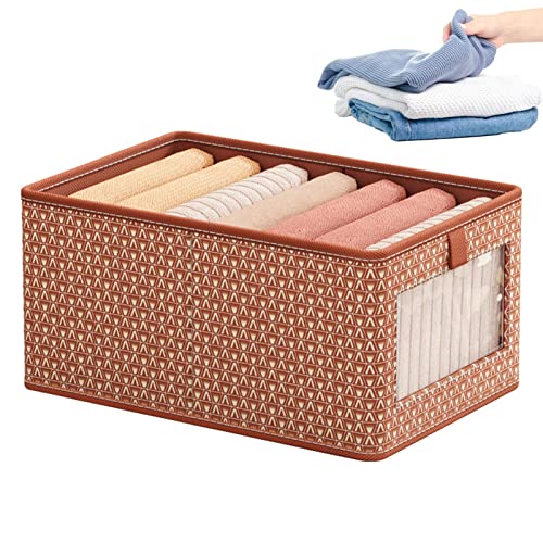 Ximan - Organizador de cubo no tejido con asa, caja separadora, cesta de almacenamiento de escritorio, armario plegable para dormitorio de estudiante de estanterías