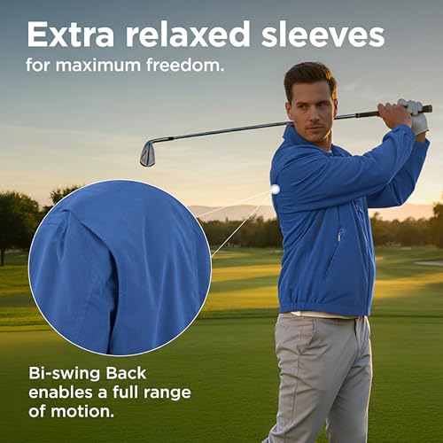 Image of London Fog Men's Auburn Zip-Front Golf Jacket