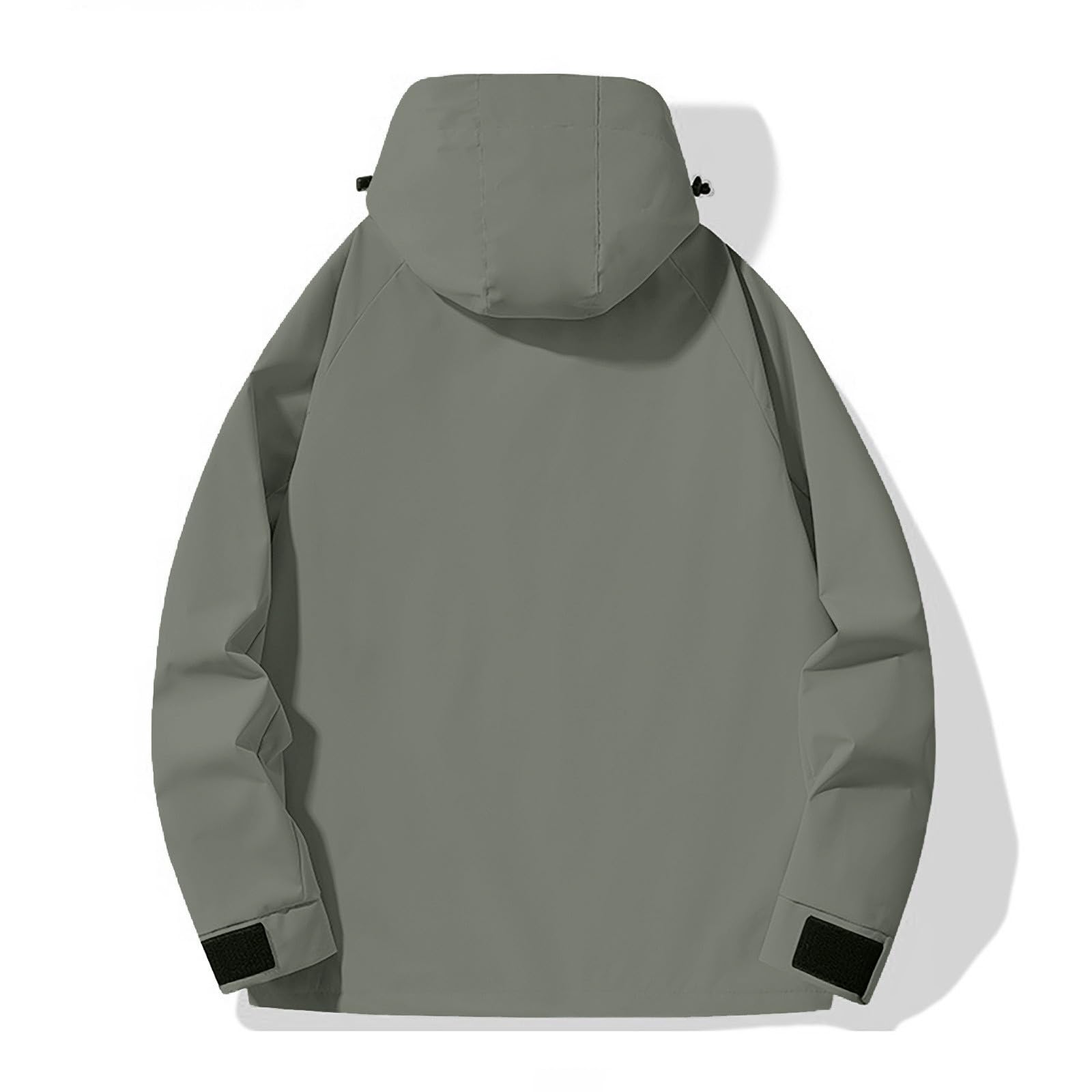Vestes de pluie pour femmes, veste de pluie légère et coupe-vent, coupe ample, tenue de randonnée avec capuche, grande taille 2026