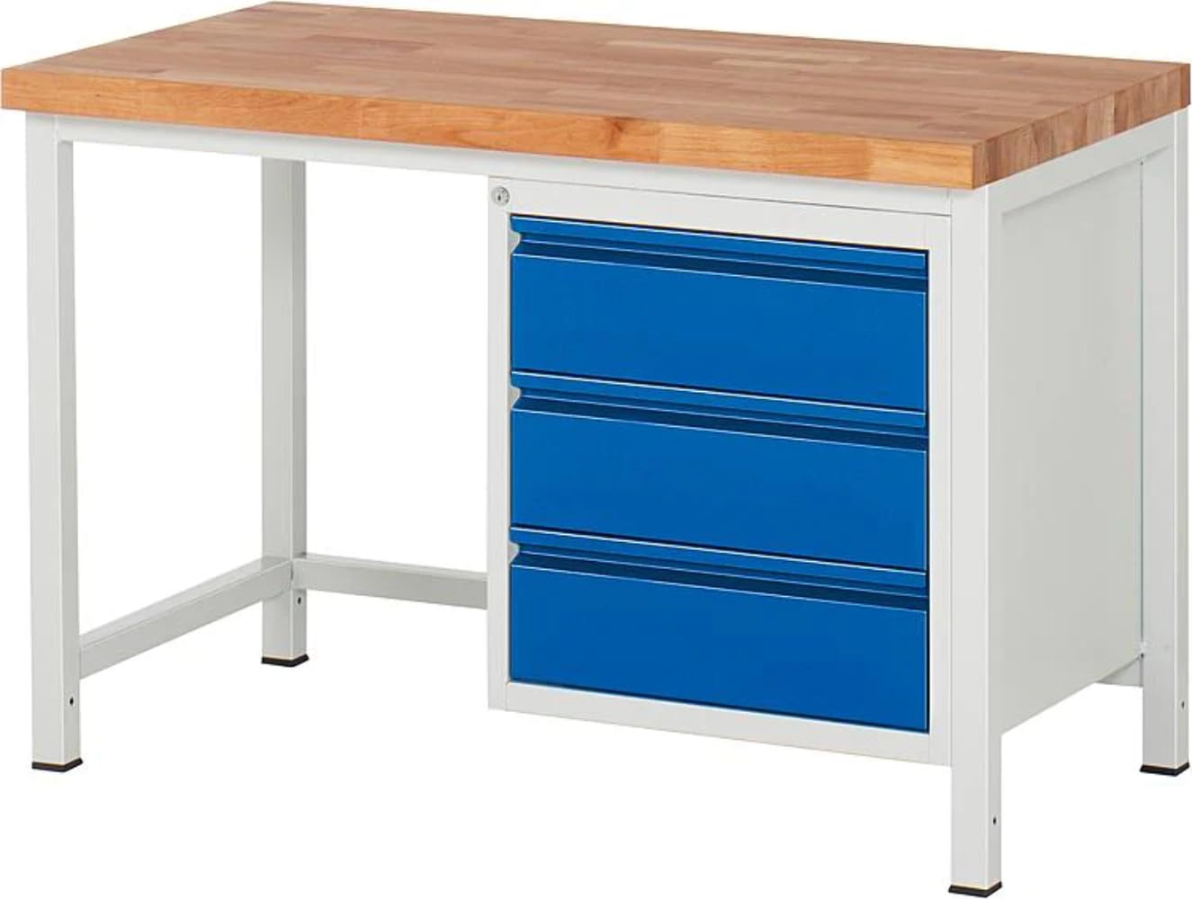 RAU A3-8157I1-12S Serie Basic 8 8157 - Banco da lavoro, colore: Grigio/Blu