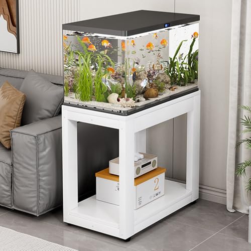 Support robuste en métal pour aquarium à charge solide