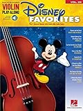 Used Book in Good Condition Disney favorites violon +cd: Violin Play-Along Volume 29 (Hal Leonard Violin Play-along)