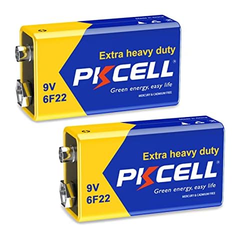 PKCELL 9V Batteries for Household Devices Cover