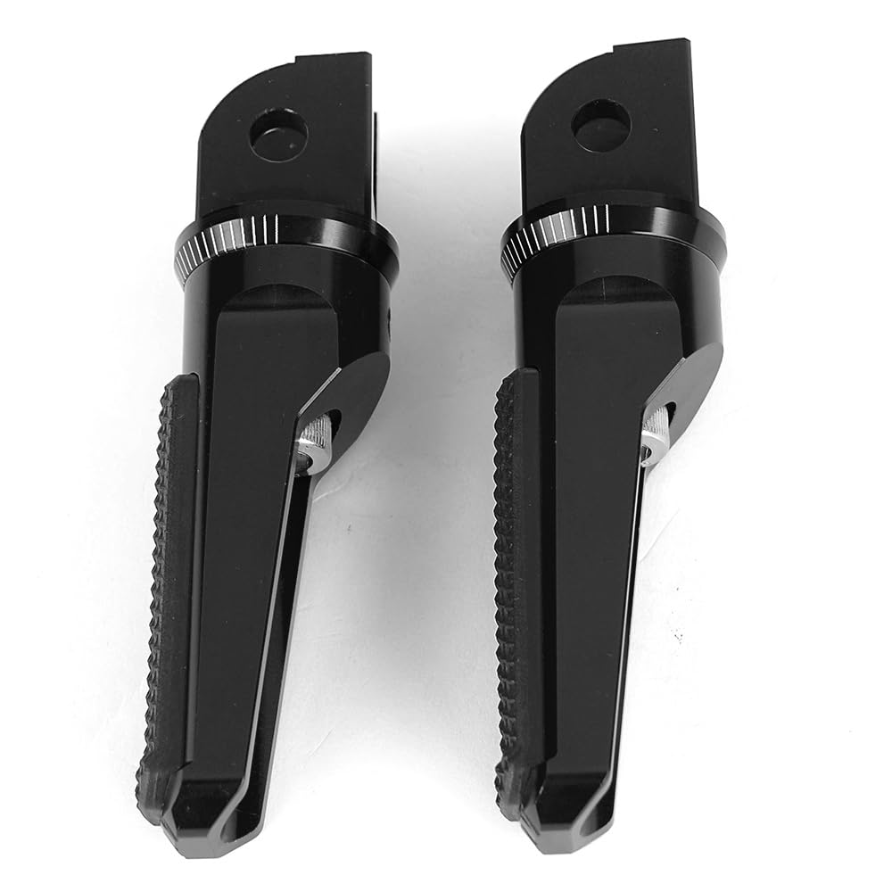 Repose-pieds avant pour moto K-T-M125 200 390 Du-ke Du-ke125 Du-ke200 Du-ke390 pour Aprilia Shiver 750 900 (noir)