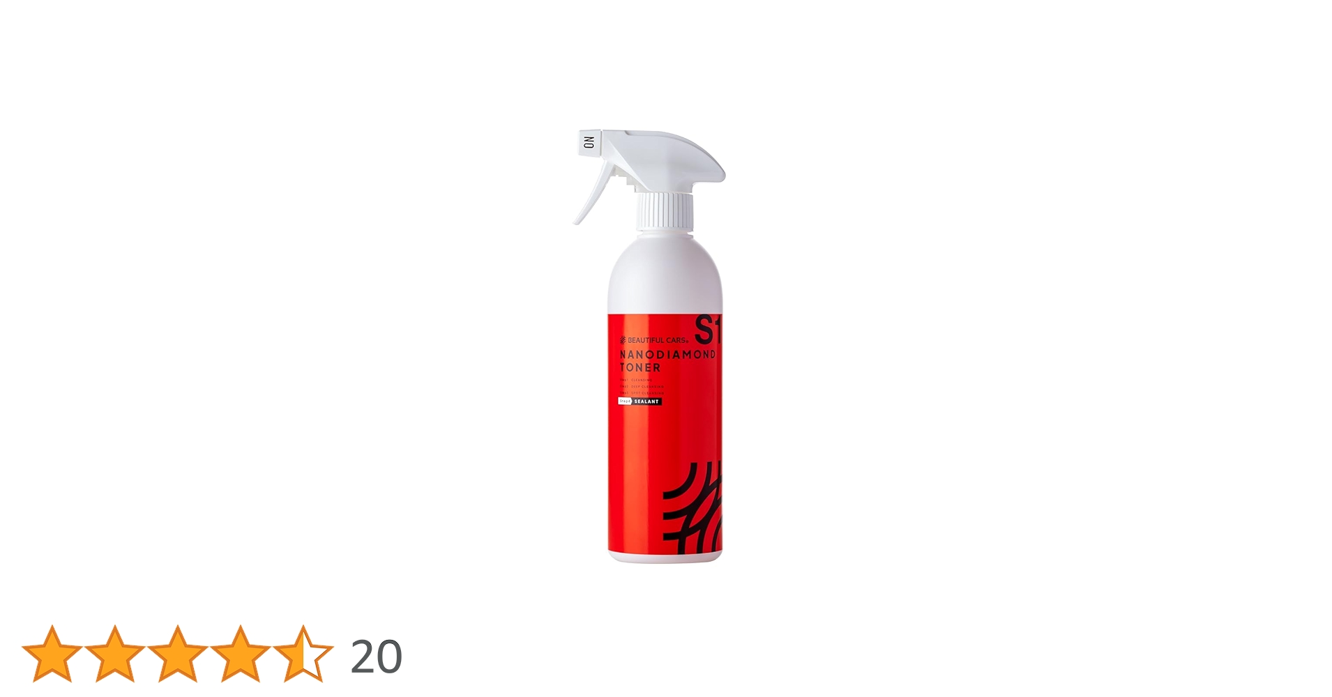 ビユーテフルカーズセレクション「ナノダイヤモンドトナー」S1【500ml】 Amazon | BEAUTIFUL CARS 公式 ナノダイヤモンド トナー 500ml『塗装面