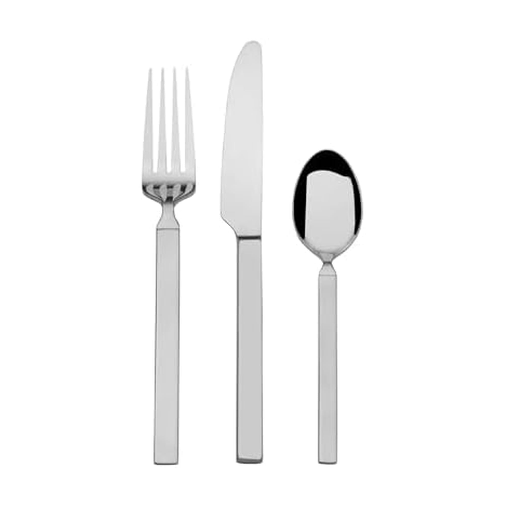 Service de couverts 24 pièces Mikasa Arlo acier inoxydable pour table de 8 personnes