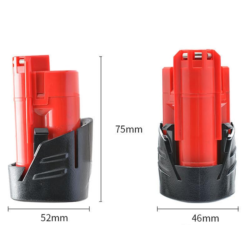Batería M12 de repuesto de iones de litio de 12V 3,0 Ah compatible con herramientas de mano 48-11-2402 7