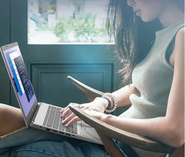 Image of Acer Aspire 5 15.6 inch Slim Laptop 8-core AMD Ryzen7 5825U AMD Radeon Graphic Wi-Fi 6 Backlit Keyboard Long Battery Life - Up to 9.5 Hours Webcam Windows 11 w /HDMI (16GB RAM | 512GB SSD)