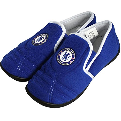 Club Licensed Chelsea F.C. 'Objetivo' Zapatillas de tacón Royal/Blanco  Kids, Infantil, Azul Real