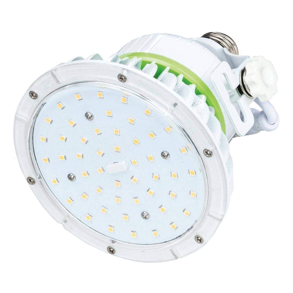 HL-LS-20 W-E26-30K Lotus Lamp, 100 W Equivalent, 3000K, 2800 Lumens, Ballast Bypass AC Direct Wiring 120-277V, Medium Base, Hid Retrofit, IP 65, UL and CE Certified