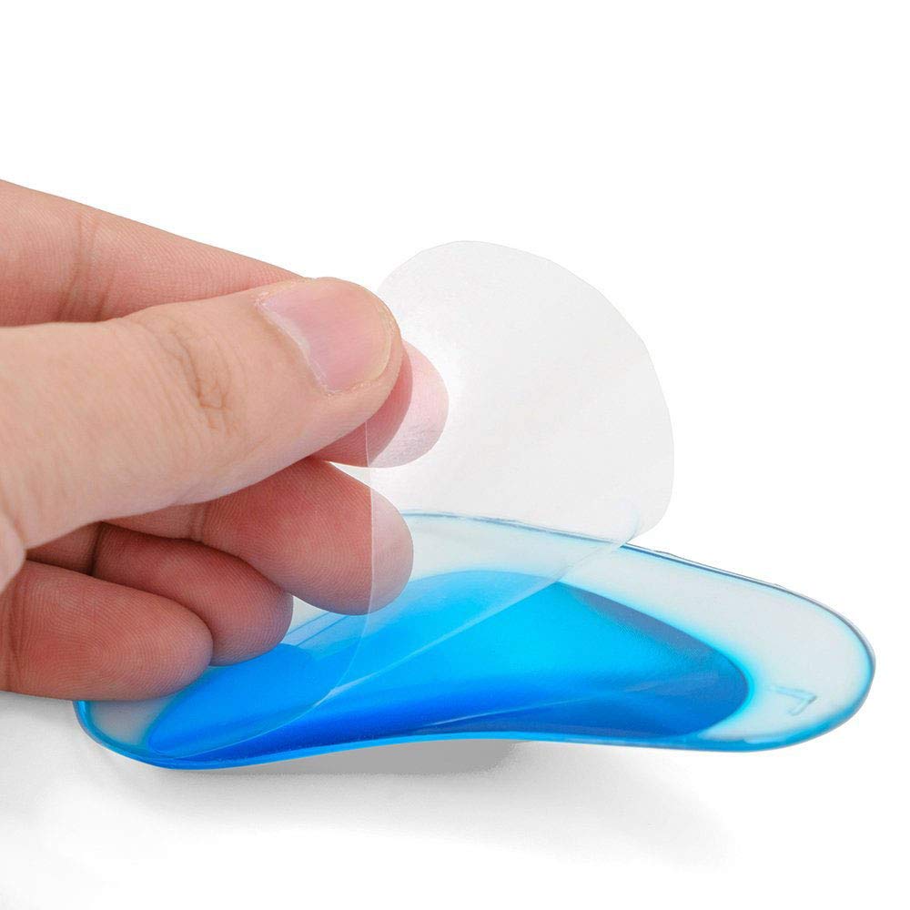 Pedimend - Solette di supporto per arco plantare, 3 paia, correttore per piede piatto, inserti di supporto per fascite plantare, unisex