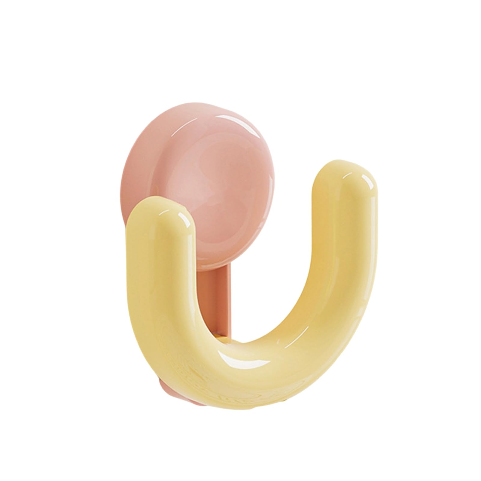 Virelynx Slipper Rack with Suction Cup – U-Shaped Slipper Holder 5kg Load, Macaron Color Hanger for Bathroom
