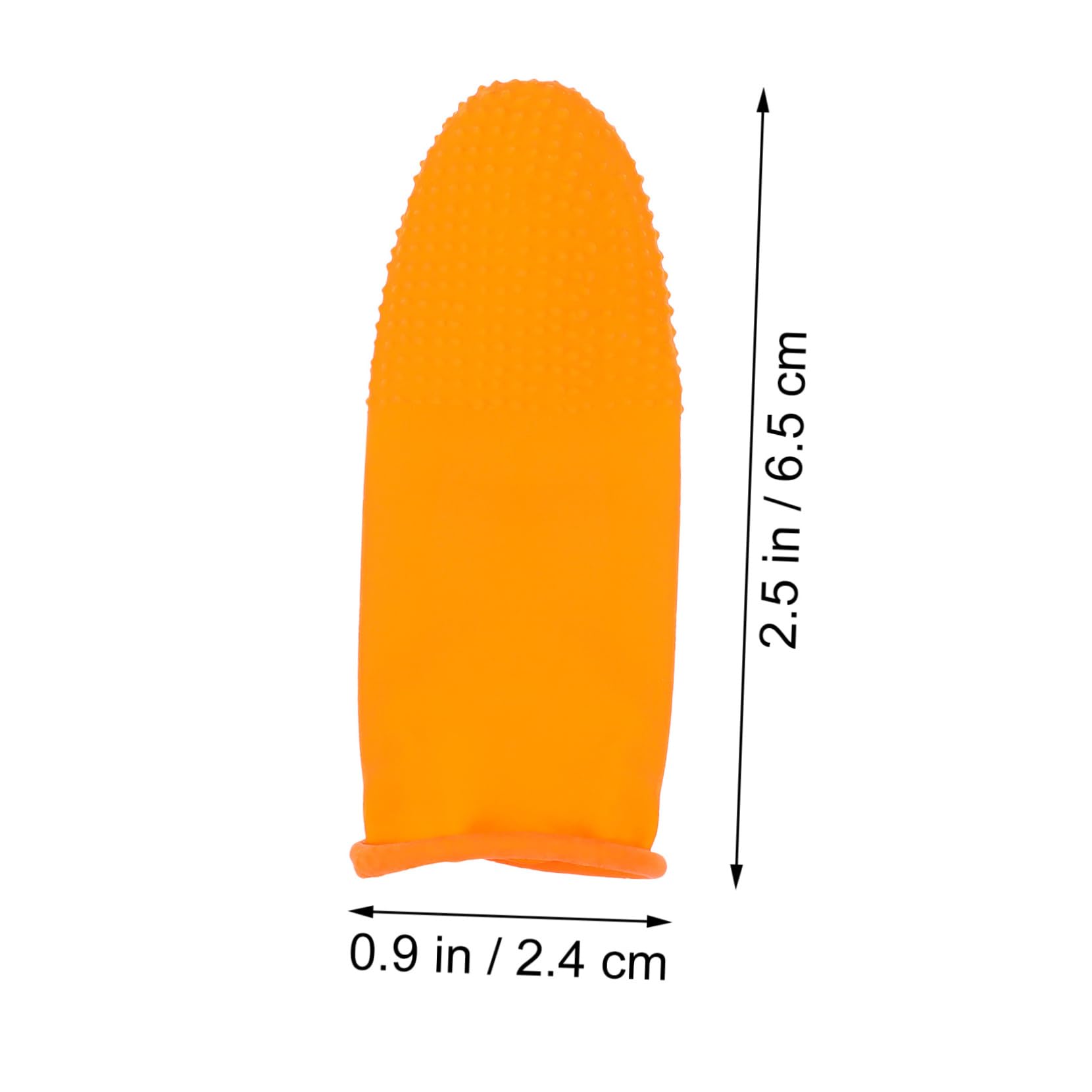 BEBEMOKO 100pcs Multi-Purpose Finger Sleeves Wear Resistant - for Temperature Comfortable Easy to Use -Scald Finger Protectors for Everyday Tasks