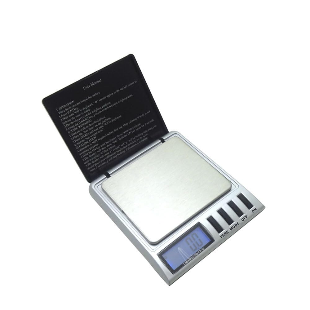 High-Precision Carat Scale, 0.001-gram Jewelry Scale, Portable Pocket Scale Electronic